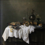 Déjeuner à la langoute (Willem Claez Heda)