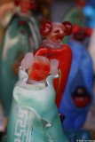 Glass work by Ira Lujan
