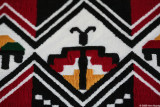 Detail of table runner by Isabel Gonzales