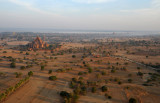 Dhammayangyi Temple recedes into the distance