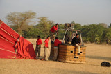 Balloons Over Bagan ground crew