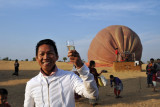 What's a balloon ride without champagne