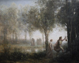 Orpheus Leading Eurydice from the Underworld, 1861, Camille Corot (1796-1875)