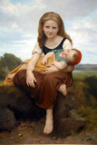 The Elder Sister, 1869, William Bouguereau (1825-1905)