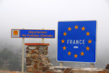 French-Spanish border between Cebère and Portbou