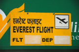 Each morning, several of Nepal's domestic airlines operate scenic mountain flights from KTM to Mt. Everest