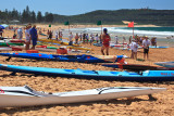 Surf carnival at Palm Beach, Sydney