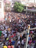 13-Parthasarathy Utsavam.Day 07.Ther.Everyone contributing their part of the kainkaryam.JPG