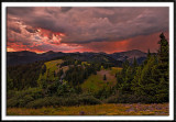 Stormy Sunset Over The San Juans