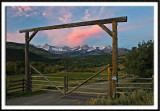 Sunrise at the Double RL Ranch I