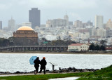 windy day in SF