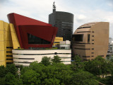 Riverwalk complex from the castle tower