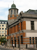 North flank of the Mitsui O.S.K. Line Bldg.