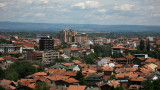 Central Peja from the western hills