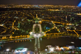 Paris at Nigh from Eifel Tower