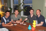Cesar, Tobi, Aaron, Tim