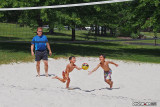 Volleyball with the kids