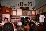 inside La Bodeguita del Medio bar