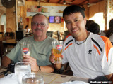 A nice cold beer is great after a long day