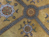 Ceiling decoration at the Imperial Gate entrance to the Hagia Sophia, Istanbul