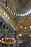 The main dome of the Hagia Sofia, Istanbul