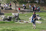 Brenda at the Temple of Artemis