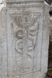 Carvings in marble at Ephesus