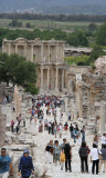The main street of Ephesus looking down to the Celsus Library