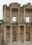 The facade of the Celsus Library, Ephesus