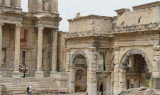 The facade of the Celsus Library, Ephesus