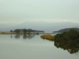 Winter floods at the mouth of the River Endrick