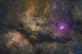 The Butterfly Nebula ( IC1318) in Cygnus