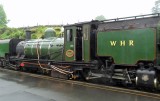 LOCOMOTIVE AT BEDDGELERT STATION