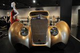 1937 Delage D-8 Coupe Aerosport by Latourneur et Marchand at Petersen Automotive Museum, Los Angeles (5007)