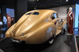 1937 Delage D-8 Coupe Aerosport by Latourneur et Marchand, at Petersen Automotive Museum, Los Angeles (5036)