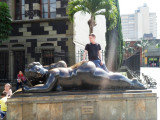 Drew on Mujer Con Espejo - Plaza de Botero.jpg