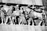 Building embellishment, Chicago, Black and White