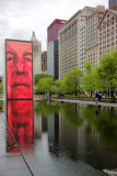Crown fountain, Chicago by Jaume Plensa