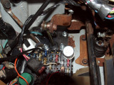 A View Of The 2nd Plate Installed Under Dash.