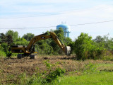 breaking ground for the walmart on erie ave