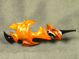 *CP - NFS* Spiel mit Kanten: Atemberaubende, dreiteilige Freehand von ANDREY SAVENKO (RU). Sein Stempelname: SAVA.