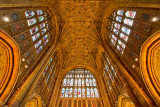 Windows and ceiling, Sherborne Abbey