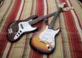 Strat Ultra and Jazz Bass 2.JPG