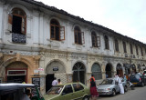 Faded shophouses, central Kandy