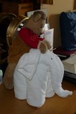 Spunky finds a friend !