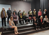 WARM-UP SINGING IN THE REHEARSAL ROOM
