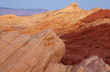 View of Silica Dome, Fire Canyon, Valley of Fire, NV