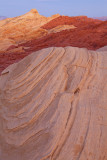 Sandstone boulder, Silica Dome, Valley of Fire, NV