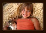 With my cat Noppie, September 2005