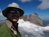 Cim Central (3235mts), el Cris (l'expedició va anar perdent membres pel camí...)